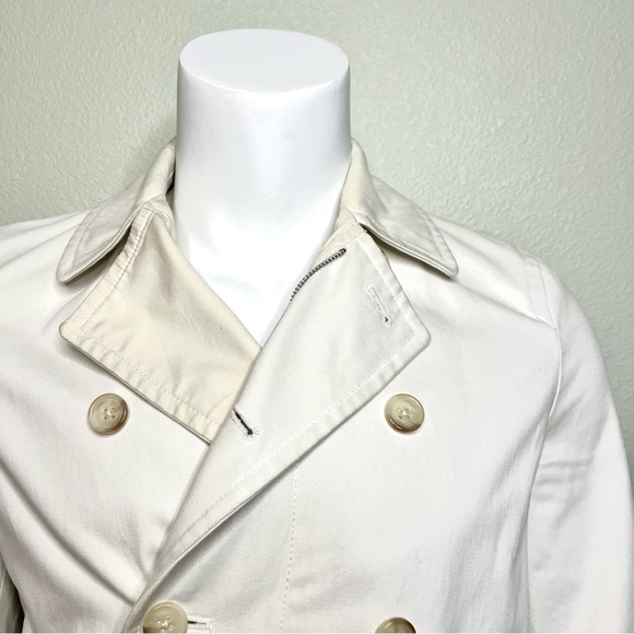 BANANA REPUBLIC cream-colored trench coat - Picture 5 of 13